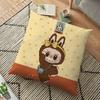 Наволочка Labubu The Monsters Pillowslip Cushion Plush 45x45CM Для мальчиков и девочек Мультфильм Аниме Kawaii Украшения Дети День рождения Милые подарки