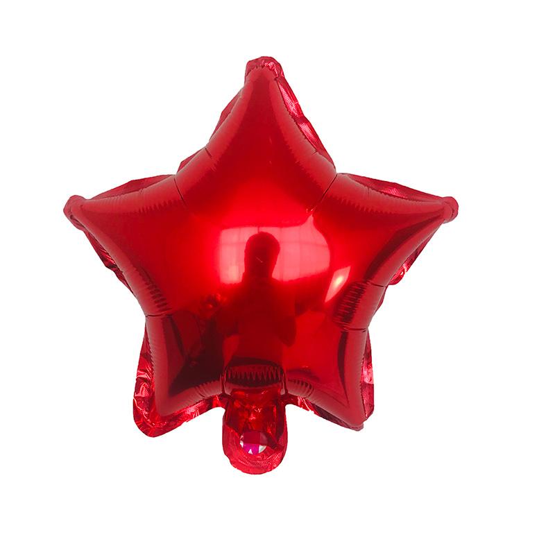 10 шт./Лот 10 дюймовый фольгированный шар в форме пятиконечной звезды, украшения для детского праздника, свадьбы, детского дня рождения, детские шары, глобусы KTY