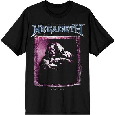 Megadeth Унисекс Взрослая Футболка Youthanasia The Reckoning Day