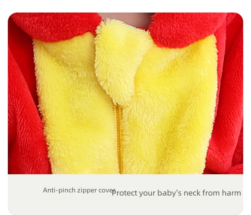 Детская фланелевая пижама Michley Cartoon Animal - домашняя одежда осень/зима