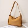 Luxury Designer Women Crossbody Bag Top Grain Genuine Cow Leather Large Capacity Shoulder Bag with Adjustable Wide Strap