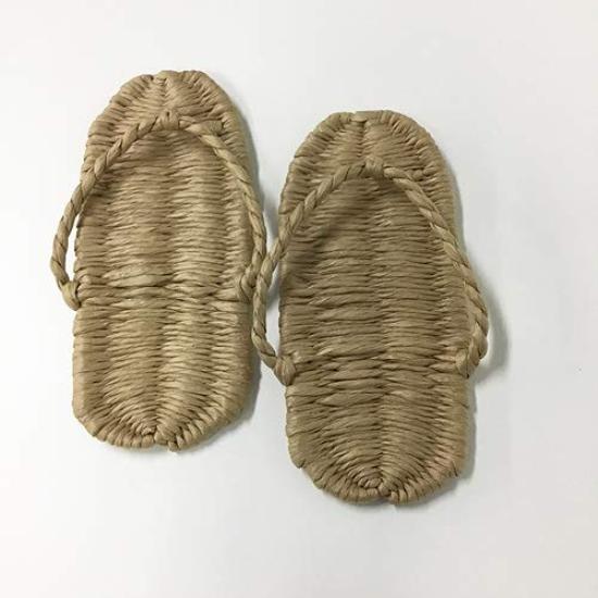 Японская бумага Ishikawa Японские бумажные сандалии размер L 25 см связаны вручную примерно. ВАЗ-2000Л