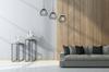 Hanging Lamp, Ceiling Chandelier, Wire Shade, Led