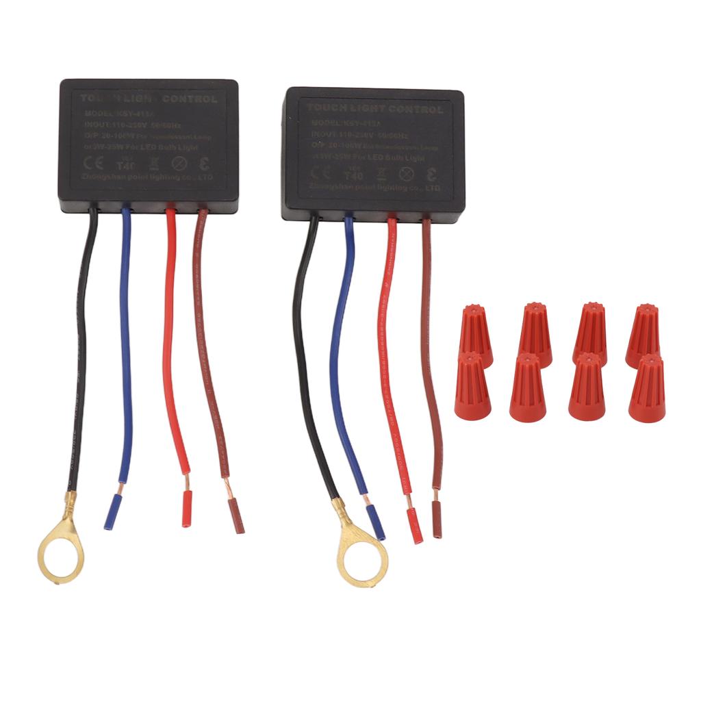 KSY 413A 3 Way Touch Sensor Dimmer Incandescent Lamp 20‑100W LED Bulb Light 3W‑25W Touch Lamp