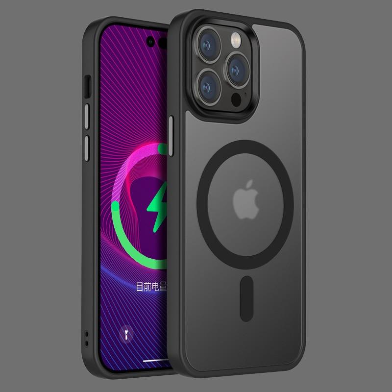 Чехол для телефона для IPhone 14 Pro Max, чехол Magsafing, чехол для IPhone 13, 12, 11 Pro Max 14, чехол с беспроводной зарядкой 14 Pro, магнитный чехол Magsafe