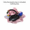 Sweet 3D Printed Jewelry Tray Decorative Jewelry Plates Fashion Bow Ribbon Ring Holder  Desktop Use