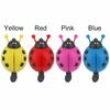 4 Colors Bike Bell Plastic/Resin Bike Warning Horn Cute Ladybug Bicycle Bell  Boys