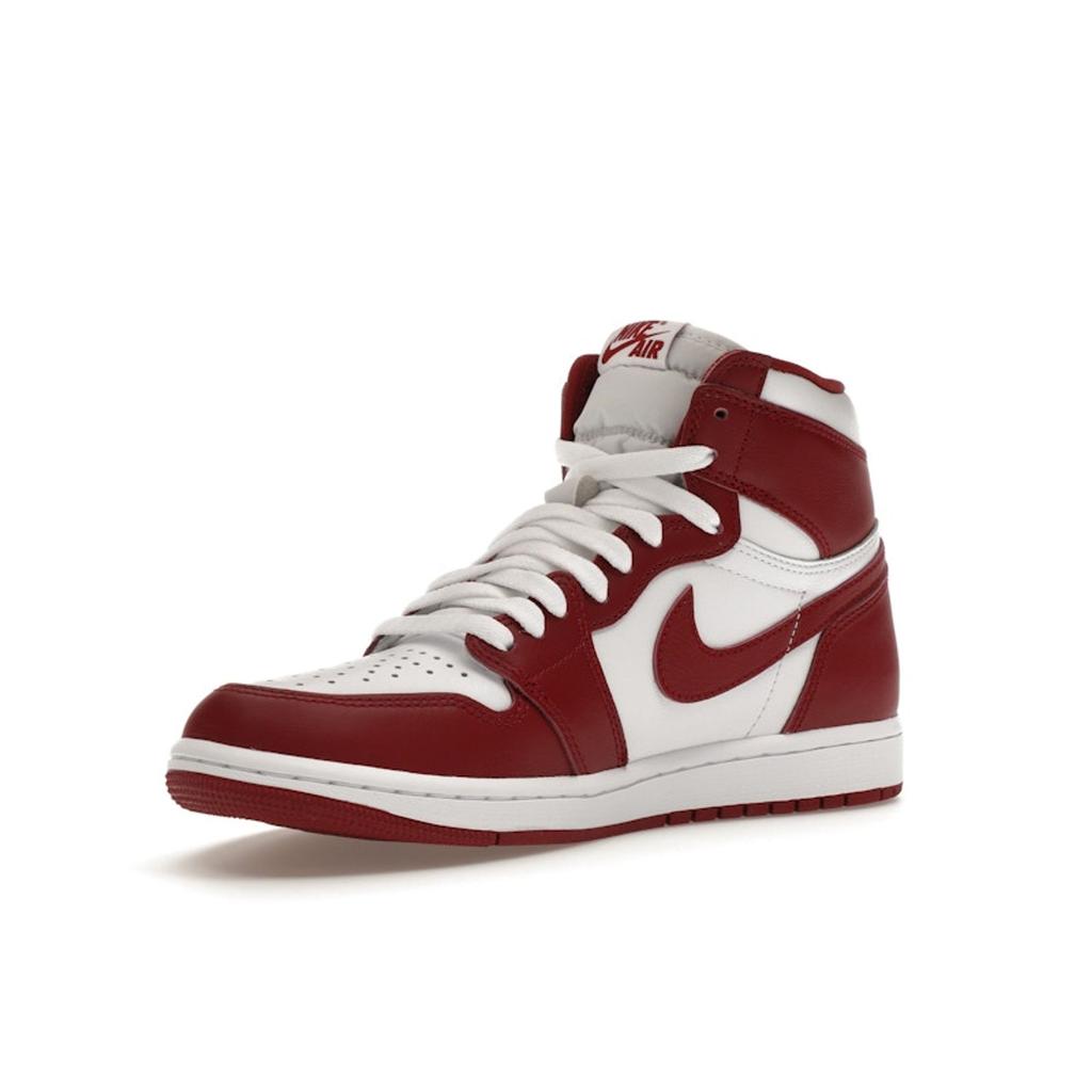Air Jordan 1 Retro High OG Artisanal Red Unisex Sneakers White Team-Red DZ5485-160