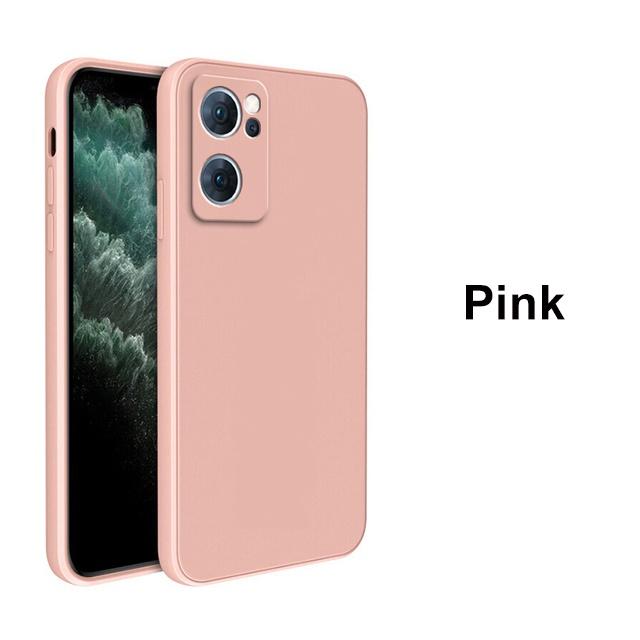 Square TPU Case For OPPO Fnid X8 X5 X3 Pro Lite Reno 13 12 11 8 7 6 5 Pro A3 A3X A60 A79 A38 A18 A98 A76 A78 A77 A16 A17 A73 A72 A76 A36 A15 Case