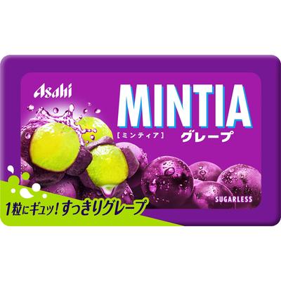 Asahi Mintia GRAPE 50 зерен Конфеты для здоровья/мармеладки/жевательные конфеты Mintia