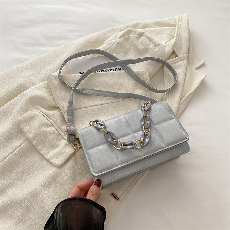 Trendy Casual Crossbody Bag For Women Elegant Pu Small Square Handbag With Soft Texture