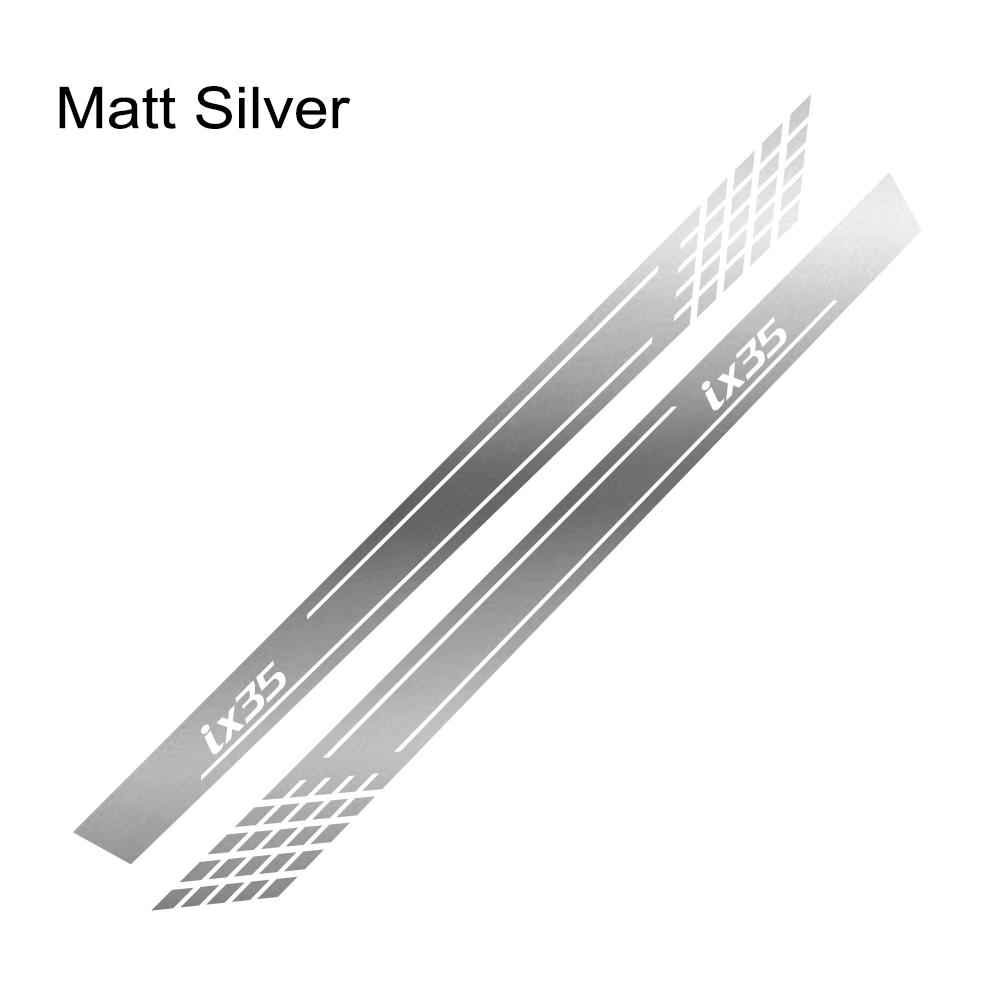 2 шт., наклейки на боковую юбку автомобиля для Hyundai IX35, виниловая пленка, спортивные авто украшения, Стайлинг, наклейки, тюнинг