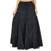 Women Cotton Long Skirt 9 Panel Full Circle Skirt Maxi Summer
