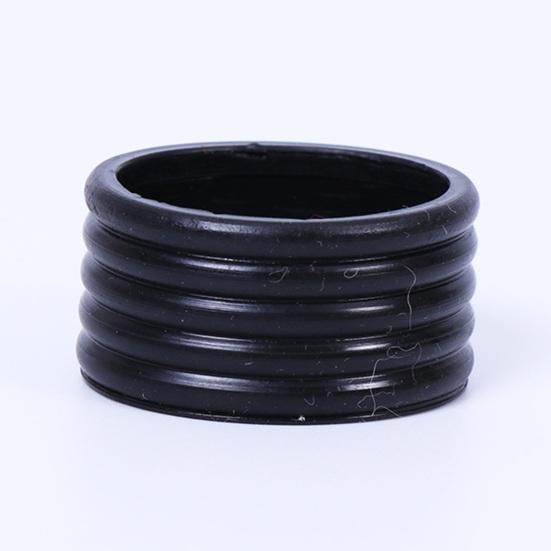 Racquet Sealing Rubber Ring Tennis Handle Grip Ring Wear Resistant Soft Elastic Reusable Colorful Racket Band