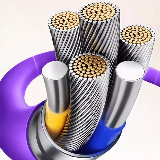 240 Вт кабель для быстрой зарядки 4-в-1 PD Type C кабель 1,5 м USB C Data Line универсальное зарядное устройство для iPhone