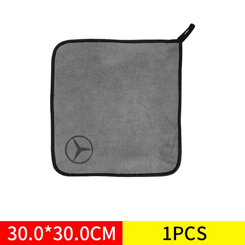 AAVN1 Car Wash Microfiber Towel Car Cleaning Drying Cloth For Mercedes Benz W203 W204 W205 W212 W213 W176 W177 W117 Car Tool Accessory