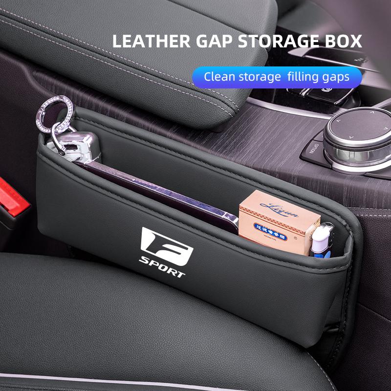 Car Accessories Seat Gap Organizer Box Leak-proof Storage Bag For Lexus F SPORT CT ES GS NX IS250 CT200h IS300h ES300h ERX400h