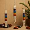 7 Chakra Crystal Pendulum 3-Piece Joint