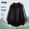 JEEP American Heavyweight Fleece-Lined Crewneck Pullover Sweatshirt