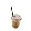Disposable Double-Layer Kraft Coffee Cups