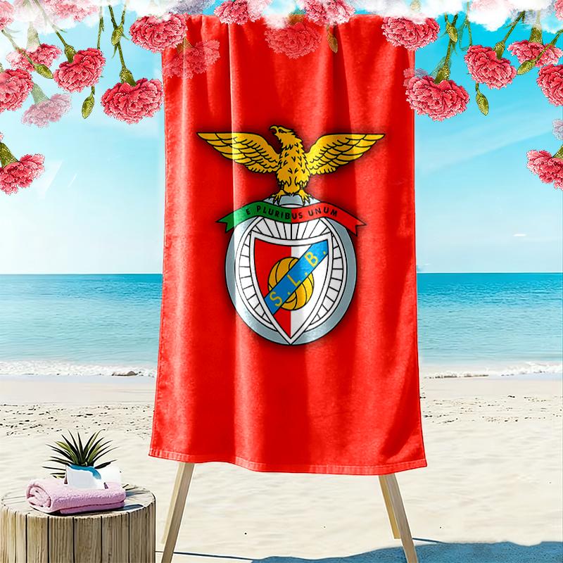 1 шт. Пляжное полотенце SL Benfica, Идеальные летние принадлежности для активного отдыха и путешествий, В качестве подарка на фестивали