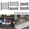 Карманный сетчатый карман для фургона, грузовика, украшение для салона автомобиля, органайзер для хранения багажа, сетка для багажника автомобиля