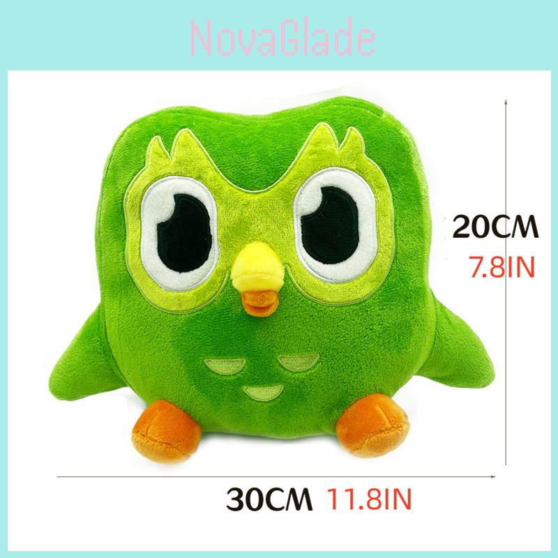 Duolingo 10 Year Anniversary Collectible Plush Toy Green Owl Kids Gift