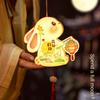 DIY Craft Middle Autumn Festival Lantern Chinese Rabbit Lantern  Cultural Event
