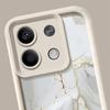 Colorful Marble Shell For Xiaomi 13t Pro Poco X6 X5 Redmi Note 13 12 11 Pro Matte Lens Protection Soft Silicone Case Cover