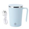 Self Stirring Coffee Mug Rechargeable with Lid Stainless Steel Portable Electric Magnetic Automatic