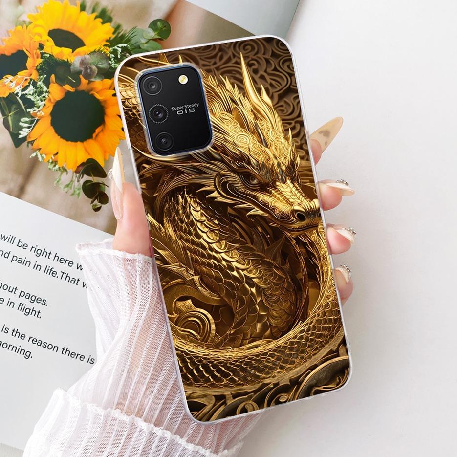 Чехол для Samsung Galaxy S10 Lite SM-G770F, Роскошный чехол с рисунком «Дерево и бабочки», Мягкий силиконовый чехол для телефона, Сумки для Samsung S10 Lite