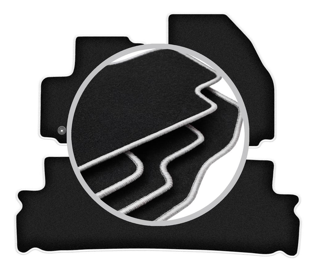 Автомобильные коврики CARLUX-SILVER для: Минивэн Ford Galaxy MK2 (2006-2012)