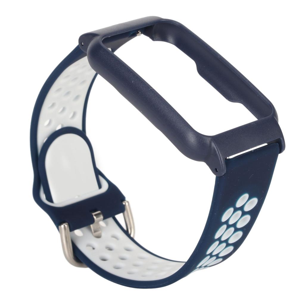 Силиконовый ремешок для часов 20 мм, мягкий дышащий, стильный, удобный, легкий для OPPO FREE Smart Watch