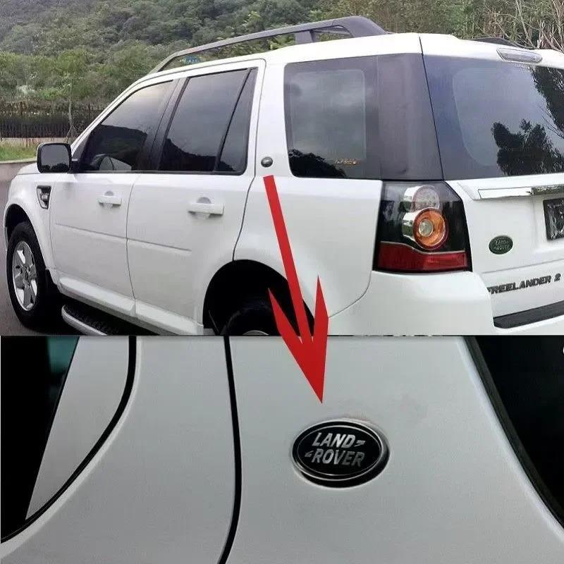 1Pcs Alloy Car Stickers Badge Accessories For Land Rover Range Rover Freelander Discovery Defender Evoque OVERFINCH SVR SV Velar el20