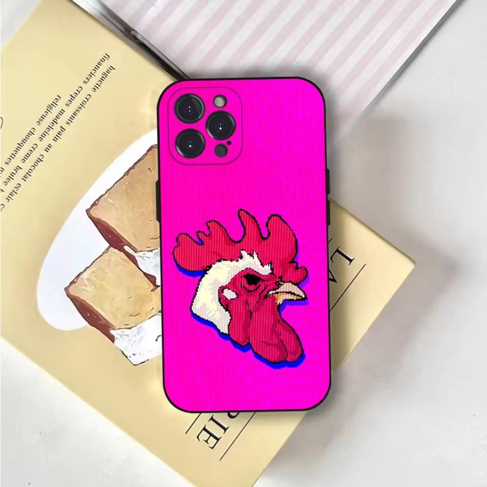 Игровой чехол Hotline Miami для iPhone 16,15,14,13,12,11,Pro,X,XS,Max,XR,Plus,Mini Мягкий черный чехол