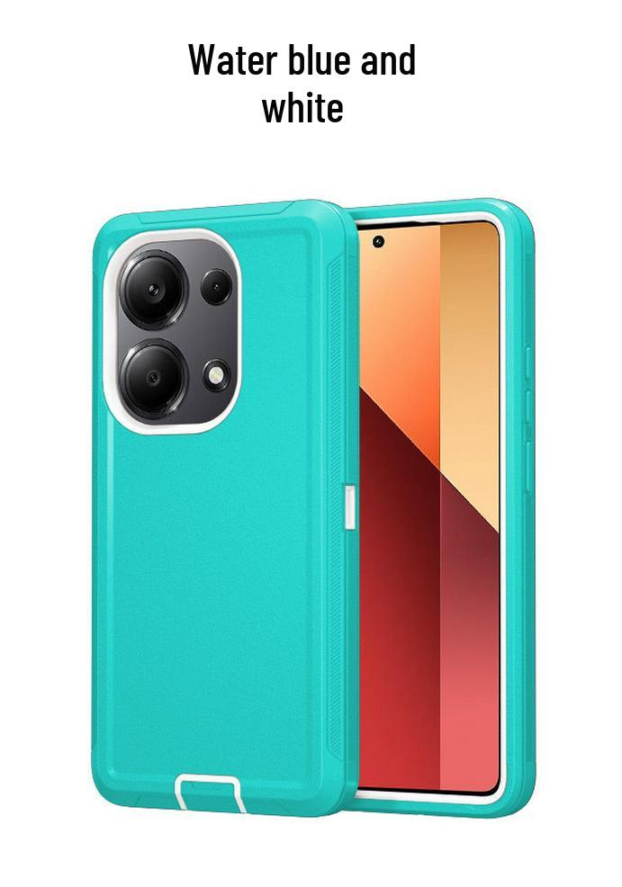 Защитный чехол для телефона Redmi Note 13 Pro и POCO M6 Pro с защитой от падений и полным покрытием