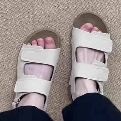 Модные балетки Женские сандалии Повседневная удобная обувь Лето Новые женские шлепанцы 2025 Модные спортивные шлепанцы Бренд для ходьбы Zapatillas De Mujer