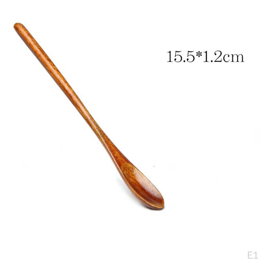 20cm 15.5cm Wooden Spoon coffee and tea Kitchen Tableware Flatware