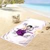 Betty Boop Beach Towel, Multi-purpose Beach Towel Perfect for Camping and Beach Vacations