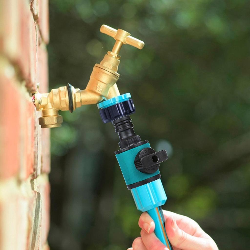 Горячий 2-ходовой разветвитель для садового шланга, соединитель для садового шланга с краном, перекрытие для полива для ландшафтного дизайна, посадки цветов, орошения