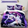 3pcs KPop Demon Hunters44 Cover Set - Personalized Name, HD Printed Bedding with 1 Cover and 2 Pillowcases - Perfect for Home Decor, Easy Care