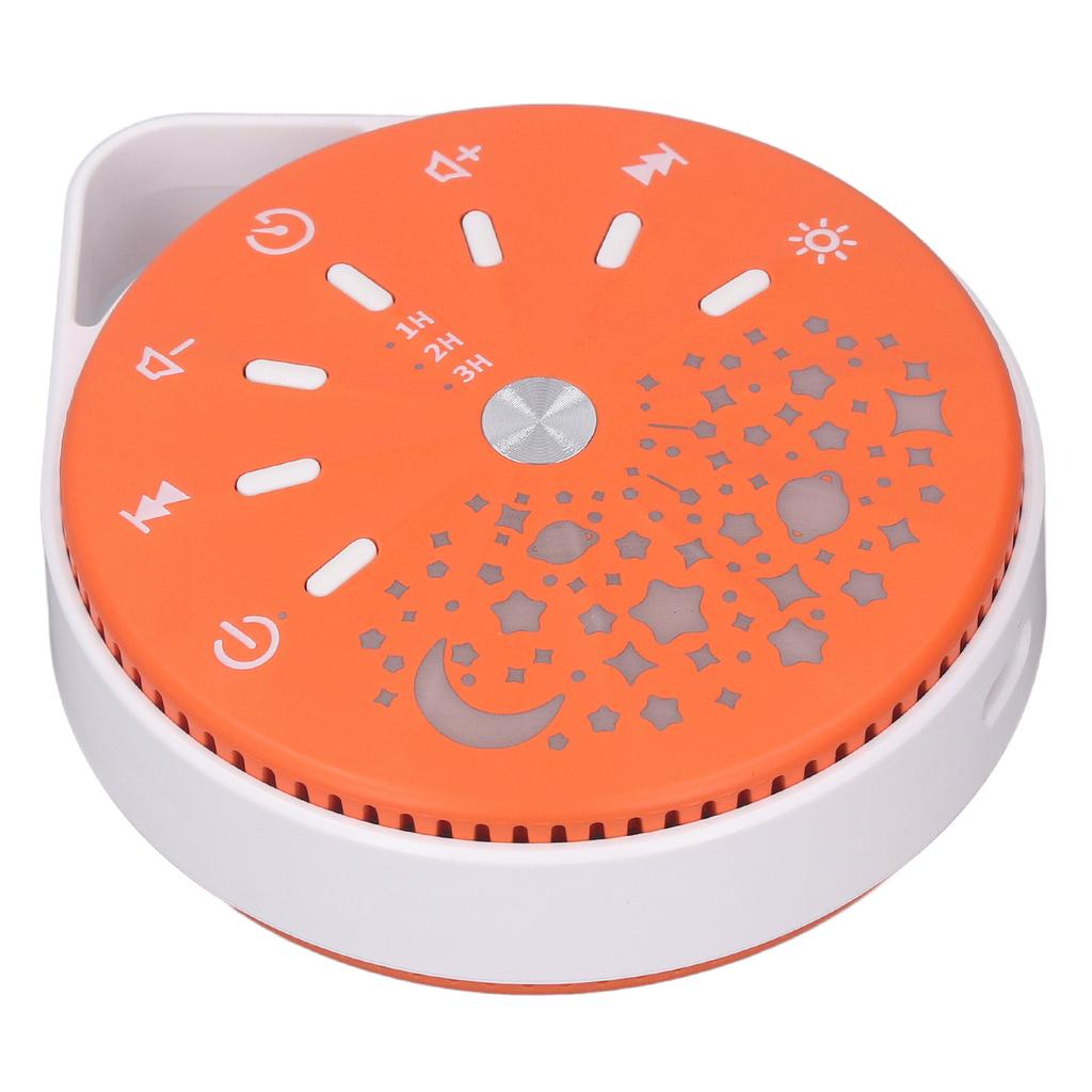 Светодиодная детская звуковая машина с градиентом 7 цветных огней, успокаивающий двухцветный индикатор, звуковое устройство для сна