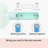 BreezeMate Pro | USB-C 3-Speed Pocket Fan – 360° Silent Cooling, 12H Runtime, Fast Charge for Office & Travel