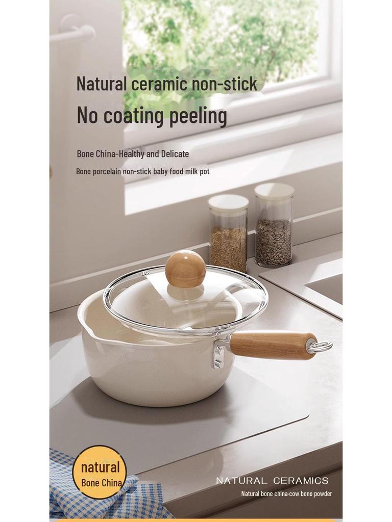 Универсальная керамическая кастрюля для молока и лапши для плиты