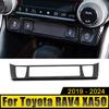 For Toyota RAV4 XA50 2019 2020 2021 2022 2023 2024 RAV 4 Hybrid ABS Car Central Control Adjustment Panel Decoration Cover Trim