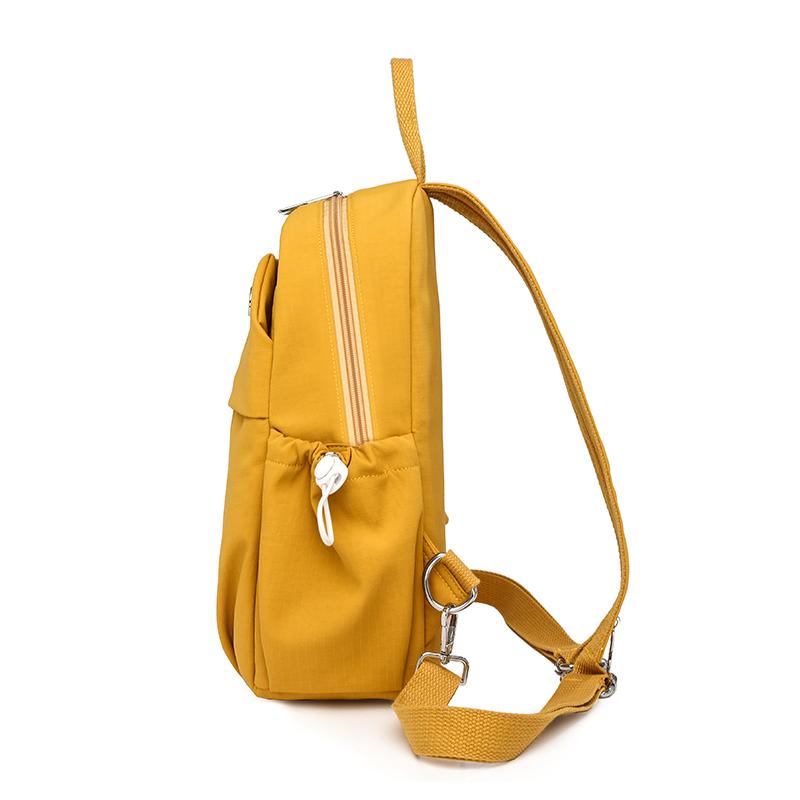 Nylon Backpack Large Capacity Multifunctional Chest Bag College Style Backpack