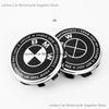 For BMW 3 Series 5 Series Modified Thunder Limited Edition Black and White Front and Rear Logo X1 X3 X5 X6 Wheel Cover Decoration
