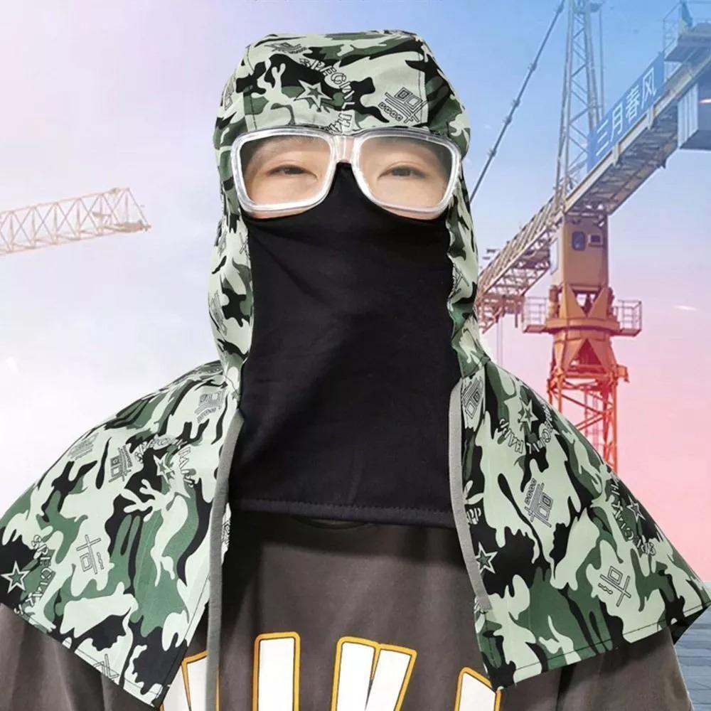 Камуфляжная сварочная шейная крышка для мужчин и женщин, сварочные линзы, новые защитные шапки