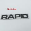 WMTY7 1pc metal for Octavia Superb RAPID FABIA KAMIQ KODIAQ YETI car emblem letter badge Rear tail Trunk sticker Decal for SKODA