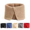 New Windproof Neck Warmer Warm Versatile Neckerchief Solid Color Coldproof Tube Scarf Outdoor Sports